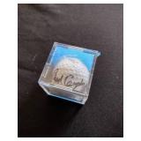 Fred Couples signed golf ball uncertified