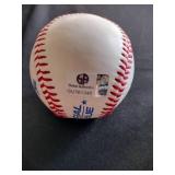 Joe Mauer signed baseball global authentics certified
