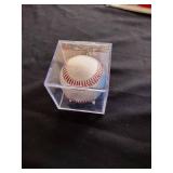 Joe Mauer signed baseball global authentics certified