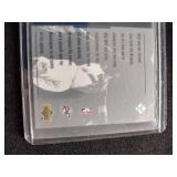 Michael Jordan Washington wizards autographed card