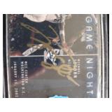 Michael Jordan Washington wizards autographed card