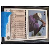 Michael Jordan MLB autographed card.