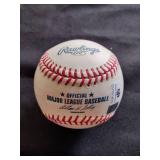 Marino Rivera signed baseball certified