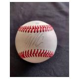 Joe Mauer Twins signed baseball certified