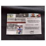 Joe Mauer Twins signed baseball certified