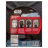 Hasbro starwars figures and Pez Dispensers in original boxes.