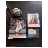 Assorted autographed memorabilia with certifications
