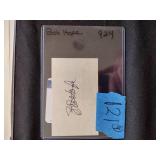 Assorted autographed memorabilia with certifications