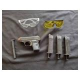 G2 Gas model BB gun HGX-124 with green gas and spring loaded air soft gun