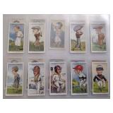 Sporting celebrities set Walter Hagen, 50 card complete set