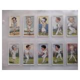 Sporting celebrities set Walter Hagen, 50 card complete set