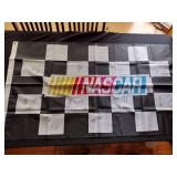 61” x 35” NASCAR flag with 26 signatures certification included