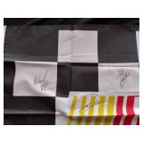 61” x 35” NASCAR flag with 26 signatures certification included