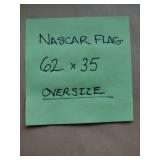 61” x 35” NASCAR flag with 26 signatures certification included