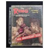 7 Vintage Boxing illustrated magazines