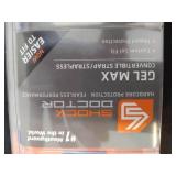 STX lacrosse stick stallion 6000, shock doctor GEL MAX mouth guard adult size, 2 lacrosse balls