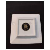 Vintage versace rosenthal medusa square plate