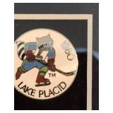 Rolling Stones guitar and olympic pins