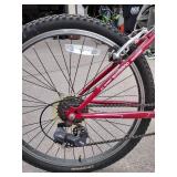 Red Schwinn ranger 21 speed bike