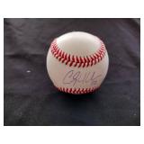 Clayton Krenshaw signed baseball certified