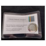 Clayton Krenshaw signed baseball certified