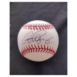 A-Rod singed baseball