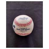 Tim Lincecum signed baseball with Global Authentics certification