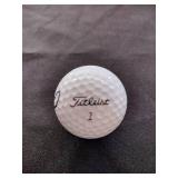 Jordan Speith signed golf ball no certification