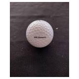 4 unknown uncertified signed golf balls