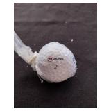 4 unknown uncertified signed golf balls