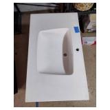 Rustic sink made from barn wood