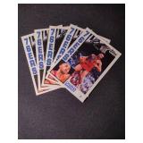 Topps basketball cards archive collection. Charles Barkley, Reggie miller, Akeem Olajuwon, Scottie pippen, David Robinson, Dennis Rodman, and John Stockton