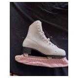 White figure skates women’s size 5 and size 8