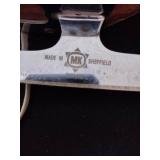 Riedell white figure skates