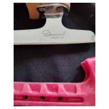 Riedell white figure skates