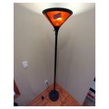 2 matching brown lamps