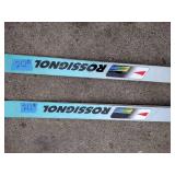 Vintage Rossignol World Cup slalom concept snow skis