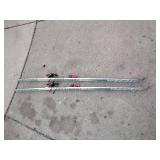 Vintage Rossignol World Cup slalom concept snow skis