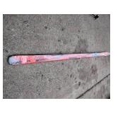 Vintage T.190 DYNASTAR snow skis with turbo Kerma ski stick