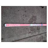 Vintage T.190 DYNASTAR snow skis with turbo Kerma ski stick