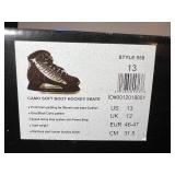 American camo soft boot ice skates size 13 US