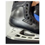 Bauer supreme hockey skates with elite hockey laces