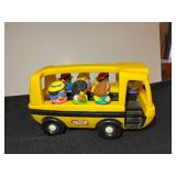 Little people school and school bus