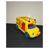 Little people school and school bus