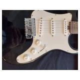 Lyon electric guitar by Washburn case and stand included