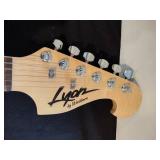 Lyon electric guitar by Washburn case and stand included