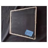 Vintage salesman’s sample child size miniature chippendale upholstered wooden ball & claw footed antique chair