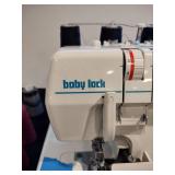 Baby lock protégé sowing machine with 26 rolls of thread