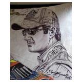 Sam bass autographed car hood certified