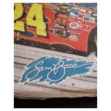 Sam bass autographed car hood certified
